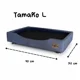 thumbnail image 2 of Cama de Mascotas - Talla L EXTRA (90x70 cm) / Pata Montessori 3 cm (Gris), 2 of 2