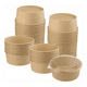 thumbnail image 2 of Bowl kraft con tapa plástica 750ml pack 100 unidades Marrón, 2 of 3