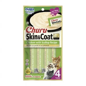 Churu Skin & Coat - Pollo Con Ostión (4Un.)