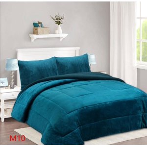 Genérico - Cobertor Chiporro 2 Plazas - Petróleo M10