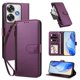 thumbnail image 2 of Funda con Billetera para [Xiaomi Poco F6] con Bolsillo Zipper y Tarjetero Violeta, 2 of 6