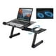 thumbnail image 1 of Mesa Para Laptop Notebook Plegable Cama 2 Ventiladores T8 Color Negro, 1 of 5