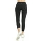 thumbnail image 4 of Saronite Leggings de Yoga Basic Premium de Cintura Alta y Longitud Completa, Negros (para Mujer), 4 of 5