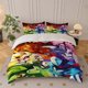 thumbnail image 1 of Hell Inn Group Portrait Themed Bedding Set Three-Piece Duvet Cover and Pillowcase Set Soft and Comfortable, 1 of 1
