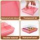 thumbnail image 5 of Cajas para charcutería Vyndicca, 100 unidades, rosa, 14 x 12 x 6 cm, 5 of 7