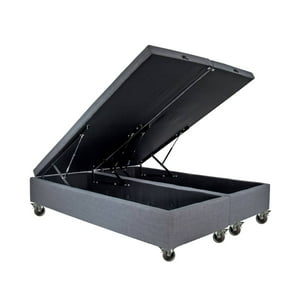 Bloccare - Base De Cama Baúl King Dividida Largo 200 Cm Con Rueda Pyton