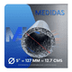 thumbnail image 4 of Ducto Tubo Flexible Aluminio Ventilacion 5'' O 127 Mm X 2 Mt, 4 of 5