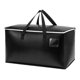 thumbnail image 1 of REGALWOVEN 1 Paquete de Bolsas de Almacenamiento de Ropa con Asas, Organizadores de Armario y Almacenamiento, Bolsas de Mudanza para Organizar Ropa, Edredones Negro 27*14*14in, 1 of 7
