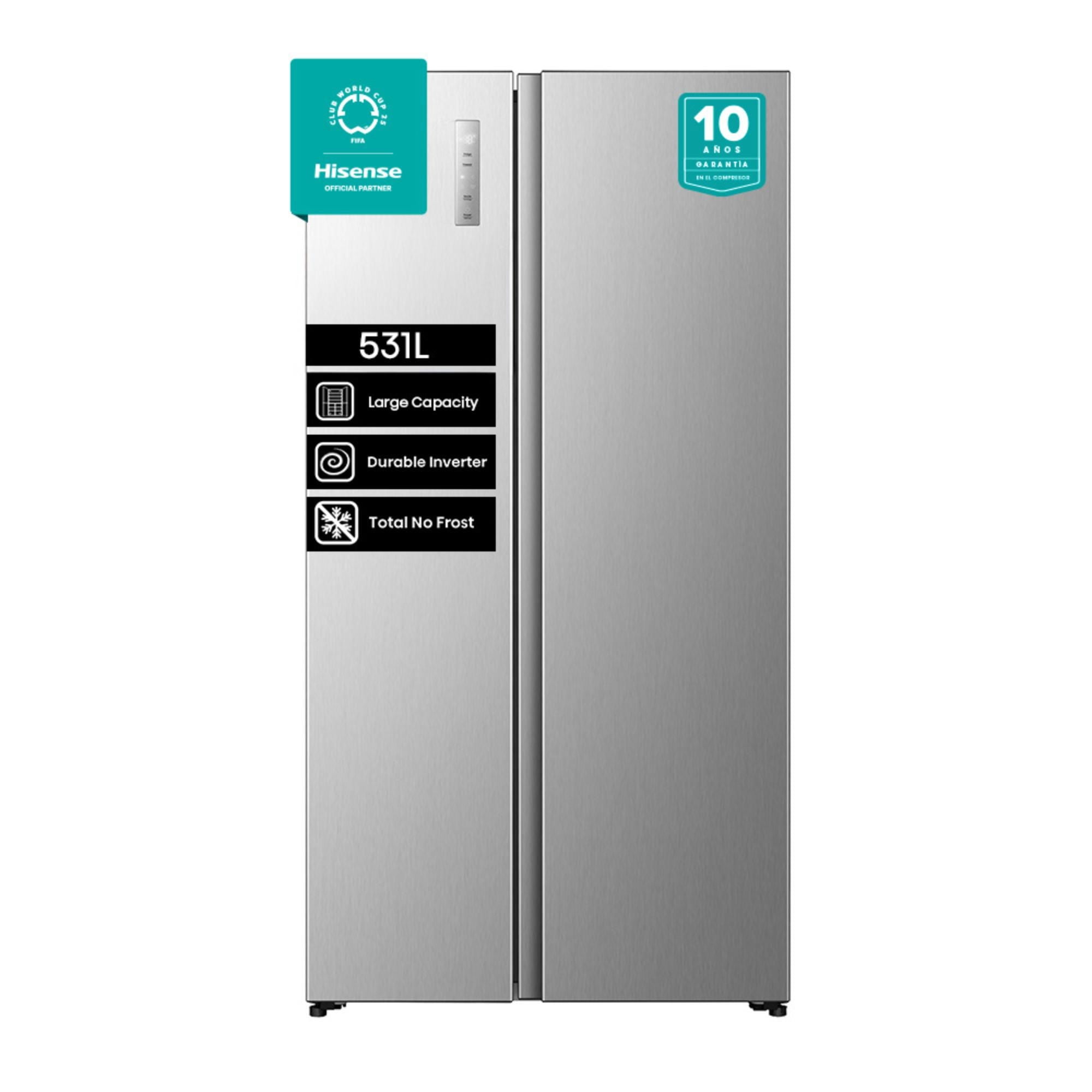 Refrigerador Hisense Side By Side No Frost / Rs3P558Necf 531 Litros