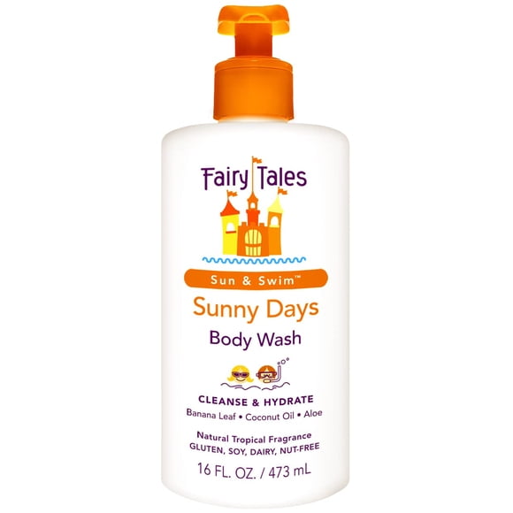 Gel de baño Fairy Tales Sunny Days para eliminar cloro 480 ml