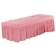 thumbnail image 5 of Falda De Mesa De Masaje Funda De Cama De Belleza Sábana De Cenefa Red_1, 5 of 5