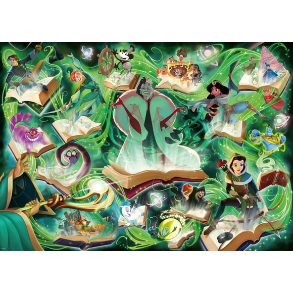 Rompecabezas Ravensburger Disney Lorcana Esmeralda 1000 Piezas