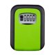 thumbnail image 1 of Caja para llaves segura montada en la pared para exteriores con cerradura y verde impermeable para el hogar, 1 of 5