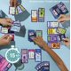thumbnail image 3 of Juego de cartas Hasbro Monopoly Deal KPop Demon Hunters, 3 of 9