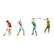 thumbnail image 2 of 4 Figuras De Golfista En Miniatura A Escala 1:64, Adornos Pintados, Modelo De Personas Diminutas Sin Bolsa, 2 of 5