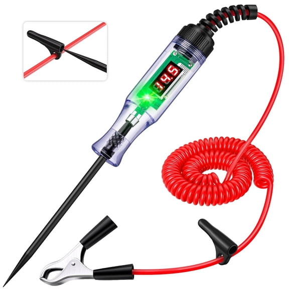Probador de Circuitos FEAOXYO 5‑90 V Digital LED Voltímetro