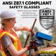 thumbnail image 2 of Gafas de Seguridad BISON LIFE - Pack de 6, Certificadas ANSI Z87.1, 2 of 9