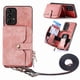 thumbnail image 1 of Funda Tipo Cartera con Correa Cruzada para Samsung Galaxy A53 Protección Contra Golpes Rosa, 1 of 6