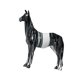 thumbnail image 4 of Escultura De Caballo, Figura Decorativa Creativa Para Estantería De Libros, Estante De Sala De Estar, Gris Grande, 4 of 5