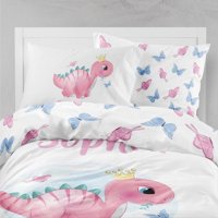 Milsleep - Juego De Cama De Dinosaurio Para Niña