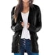 thumbnail image 1 of Cárdigan para mujer, moda de otoño, abierto al frente, informal, de punto, holgado, holgado, de gran tamaño, cruzado, grueso, abrigo con bolsillos, 1 of 5