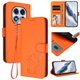 thumbnail image 2 of Xiaomi Redmi Note 14 Pro 4G Funda Billetera de Gato, Naranja, 2 of 6