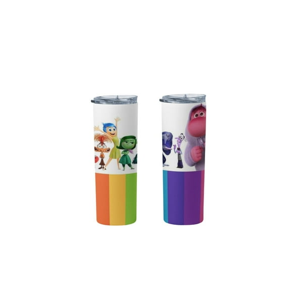 Termo Botella Térmica Intensamente 2 Pelicula Inside Out 2 blanco 10