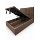 thumbnail image 5 of Cama Baul King Turin Onyx Con Sistema Hidráulico Café, 5 of 5