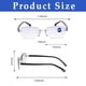 thumbnail image 5 of Gafas de presbicia con doble luz, gafas con zoom inteligente, borde de corte de diamante sin marco, gafas de presbicia con luz azul, tanto de cerca como de lejos, de doble uso, 5 of 5