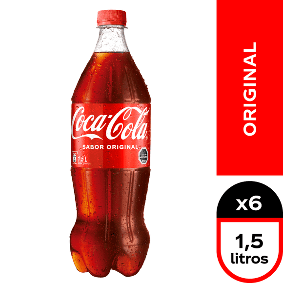 COCA-COLA ORIGINAL 6X1,5 LTS