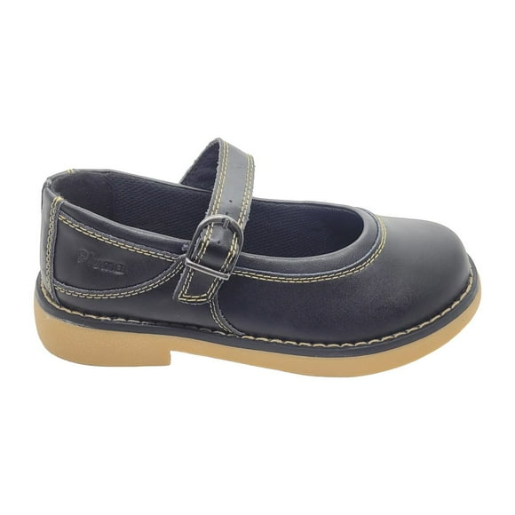 ZAPATOS ESCOLARES PLUMA NIÑAS (NEGRO) | EW55A60001 - Talla 36