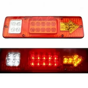 Crusec - Kit 2 Focos Luz Led Trasera 24V Para Autos Camion Universal