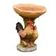 thumbnail image 3 of Alimentador de resina para jardín, cuenco de Baño para pájaros, regalo decorativo, baño de aves, césped, estatua de gallo, estatuilla, escultura de po, 3 of 5