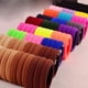 thumbnail image 4 of 240 gomas elásticas para el pelo para niñas y mujeres, para cabello grueso, sin daños ni arrugas., 4 of 7