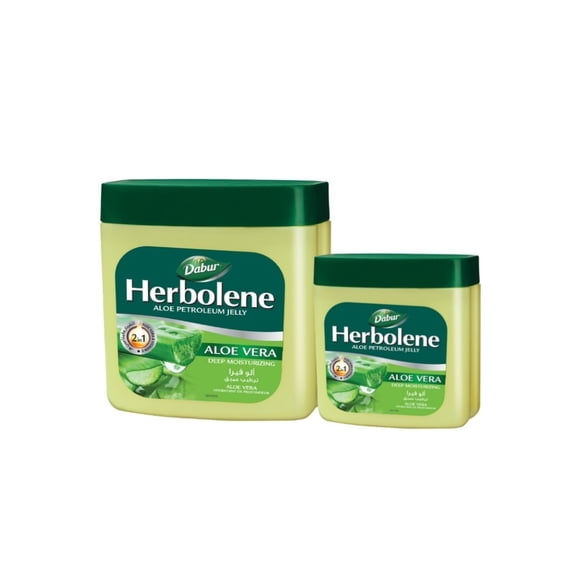 Herbolene Vaselina 2 en 1 Aloe Vera & Vit E 540 ml