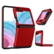 thumbnail image 1 of Funda protectora de una pieza con bisagra y color de contraste para Z flip6 y Z flip5/4, con armadura SGP, 1 of 5
