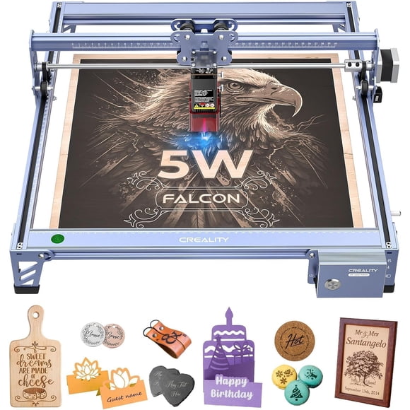 Máquina grabadora láser Creality Falcon 5W 72W 400x415mm