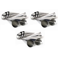 Genérico - Pack X18 Cono Molde Para Cannoli Cachito Croissant Pan Danes