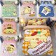 thumbnail image 1 of Paddy Dog Duvet Cover Cartoon Student Dormitories Bedding Set with 2 Pillow Case Duvet Cover Gift Children Teens Bed Room Decor, 1 of 5