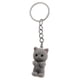 thumbnail image 3 of Llavero De Gato, Mochila Creativa, Llaveros Para Bolso, Llave De Coche, Suministros Para Fiestas, Color Gris, 3 of 5