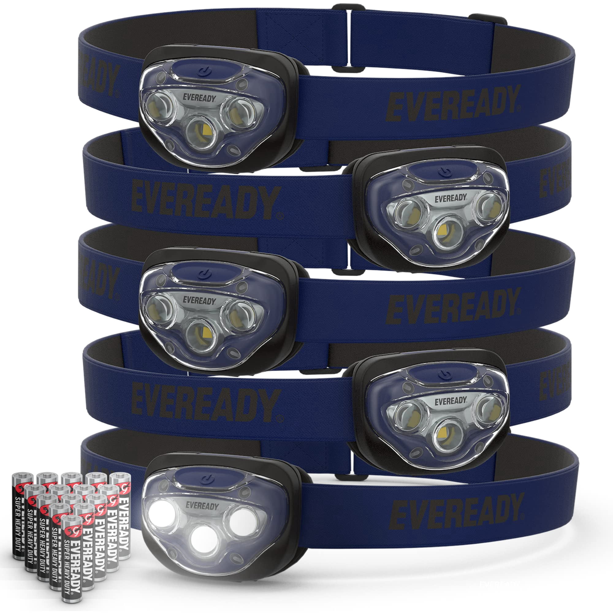 Faros Delanteros Energizer Eveready Pro200 Led [paquete De 5] Con Baterías