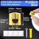 thumbnail image 2 of Sujetacables SmallCat color dorado para cables de cargador, 2 of 6