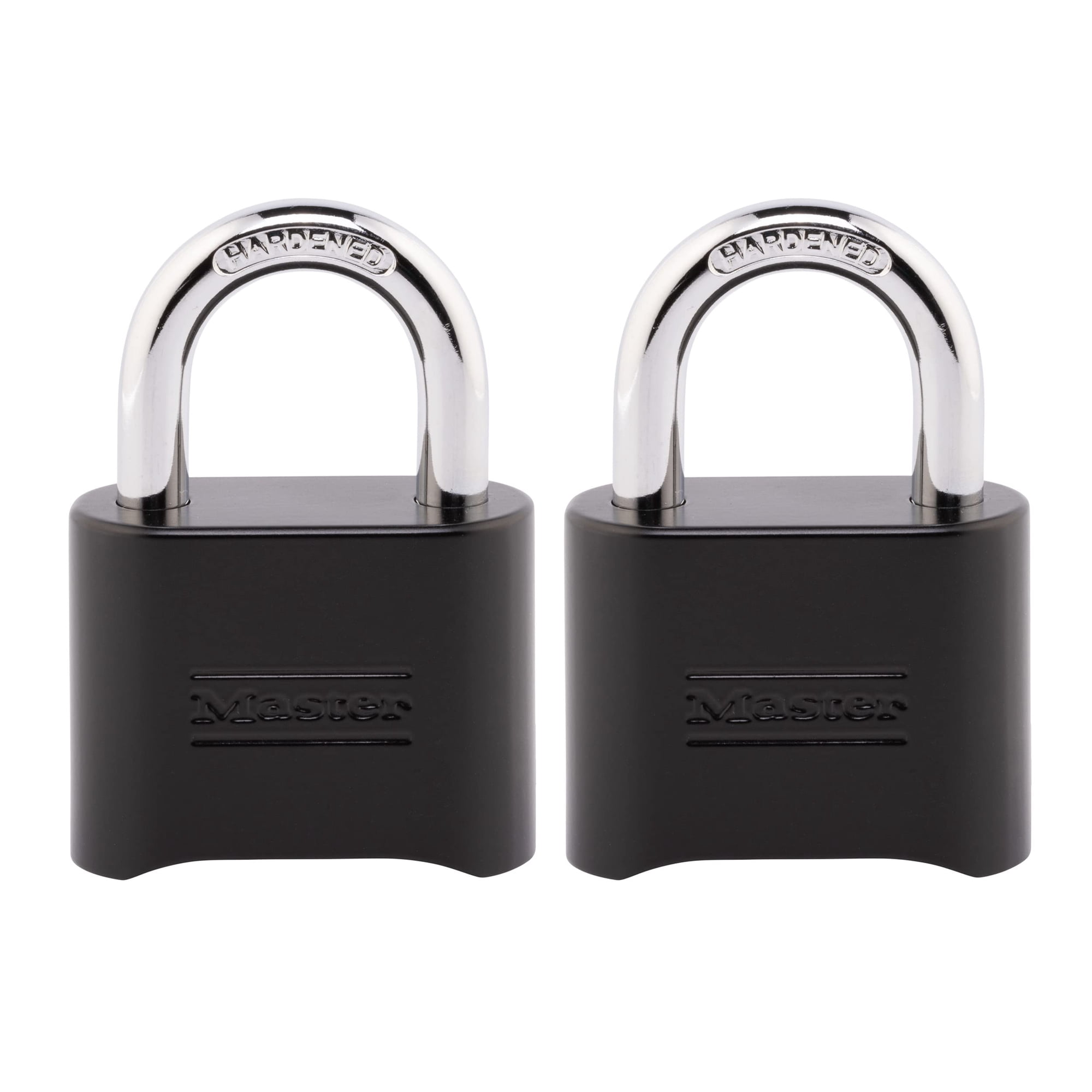 Candado Combinado Master Lock 178ec2 Negro, Paquete De 2