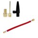 thumbnail image 2 of Manguera de extensión de la bomba + kit de inflado de la bola Presta a adaptador de la válvula Schrader, 2 of 4
