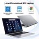 thumbnail image 2 of Ordenador portátil Acer Chromebook 315 de 15,6 pulgadas HD Intel Celeron de 4 GB/64 GB, 2 of 7