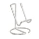 thumbnail image 2 of Soporte para tarjetas de para escritorio, pequeño soporte para tarjetas de , soporte para tarjetas de nombre commerce business , Plata, 2 of 5