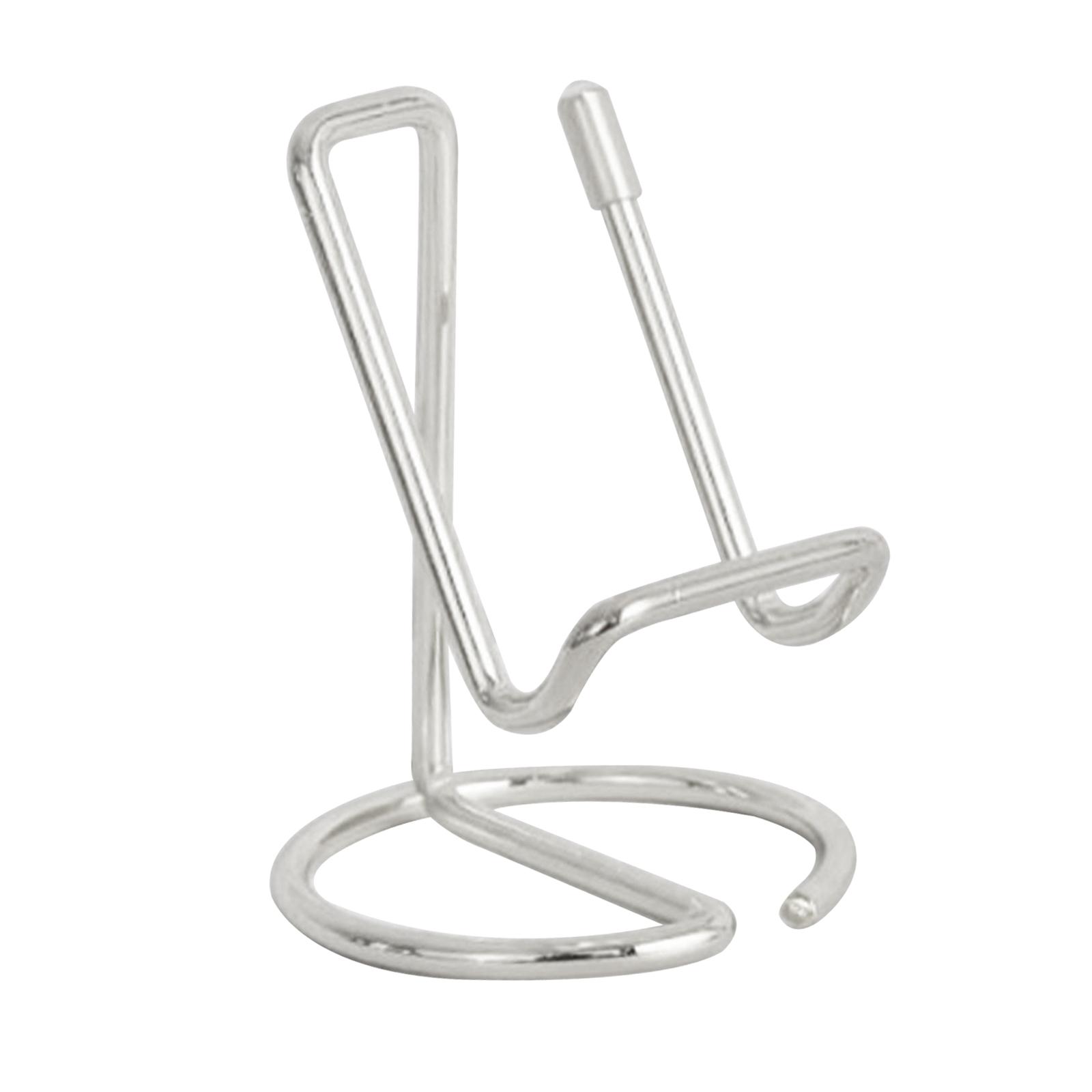 Ioensy - Accesorios De Escritorio Decorativos De Soporte De Exhibición De Tarjeta De Visita De Línea Elegante