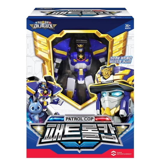Figura de acción hwasooboon Mini Force Temporada 6 Robot Policía Patrulla Más Fuerte