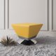 thumbnail image 4 of Ottoman Manhattan Comfort Diamond giratorio 360° amarillo, 4 of 7