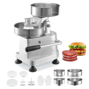 Hamburguesa Comercial Con 3 Moldes Para Hacer Hamburguesas Vevor